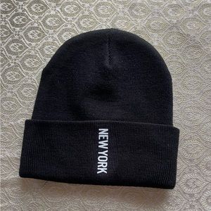 New York black hat for boy